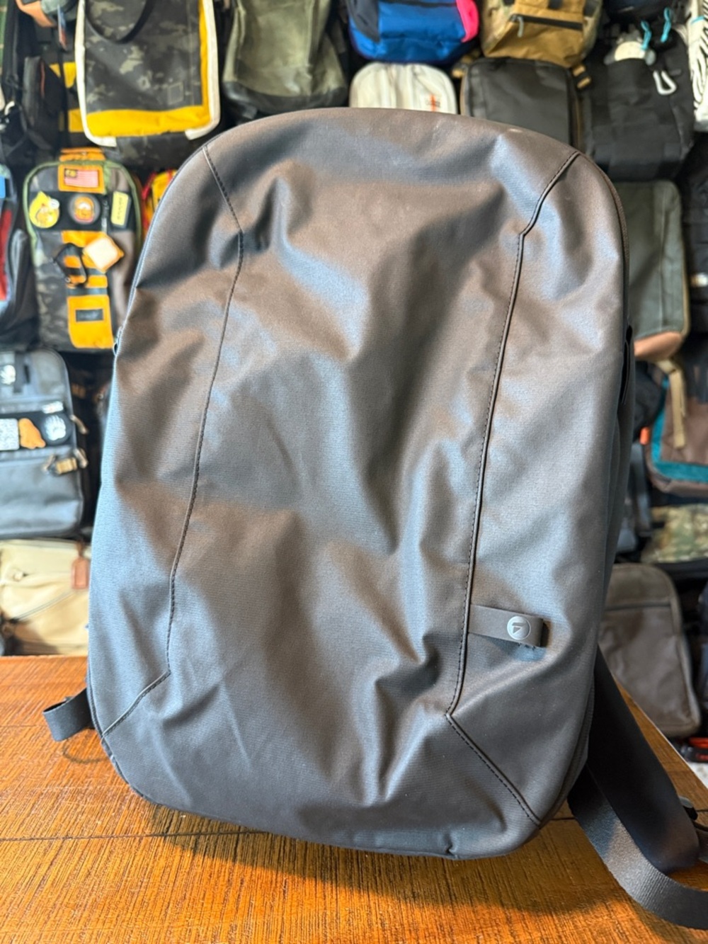 Fyro Black Ultralight Travel Backpack